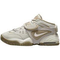 Nike Air Adjust Force 耐磨透气 中帮 复古篮球鞋 女款 白棕 DZ1844-200