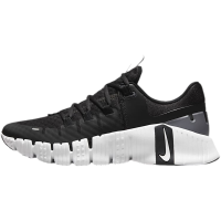 Nike Free Metcon 5 耐磨透气 低帮 训练鞋 女款 黑白 DV3950-001