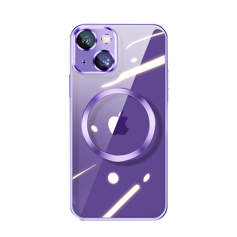 安美宝 苹果15/14promax手机壳渐变磁吸磨砂iPhone13保护套新防摔12pro保护壳11男14plus女款