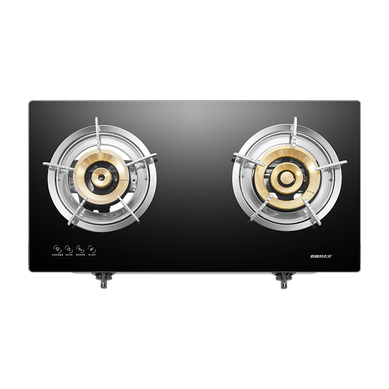 真情好太太煤气灶天然气灶燃气灶双灶台式灶具猛火燃气灶家用5.2kw大火力节能猛火灶 鸳鸯玻璃台式双灶 R21(不含安装