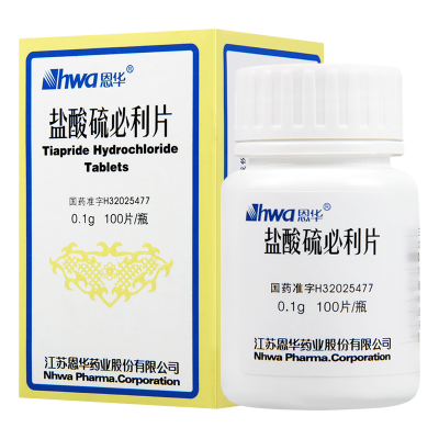 HWA/恩华 盐酸硫必利片 0.1g*100片*1瓶/盒