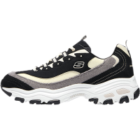 Skechers D'Lites 1.0 奶茶熊 复古撞色老爹鞋 椰乳拿铁 237153-BKNT
