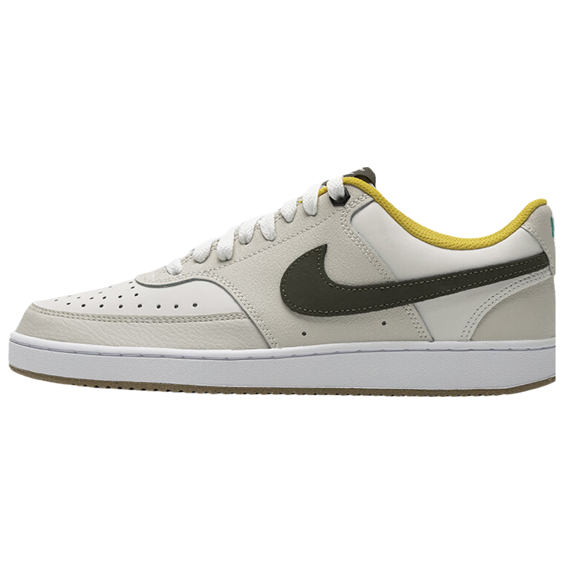 Nike Court Vision 1 LO NN CN 减震耐磨 低帮 板鞋 男款 白色 FV3630-131