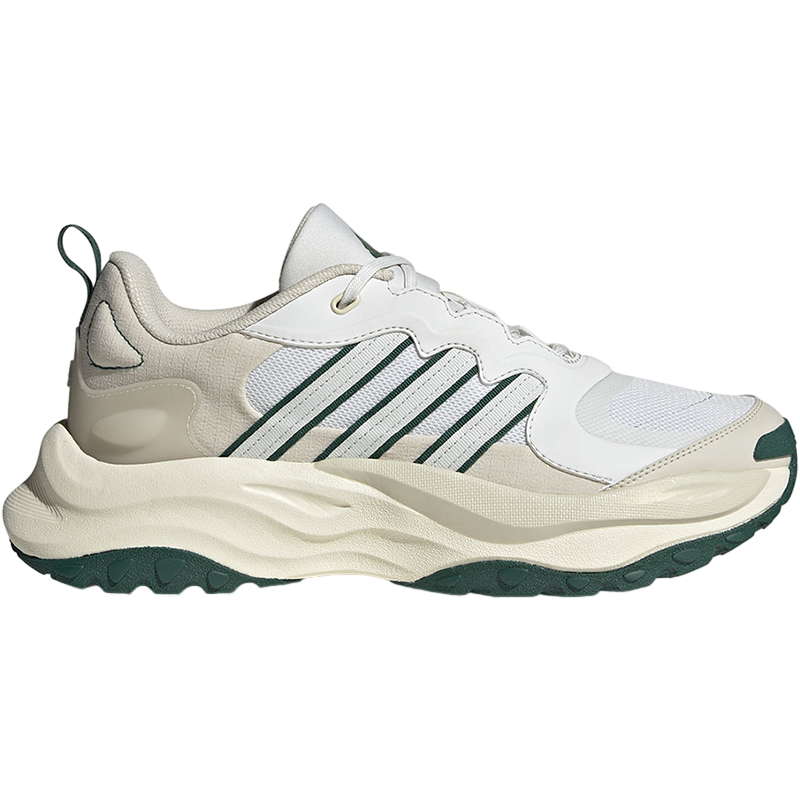 adidas Maxxwavy 运动百搭 防滑耐磨 低帮 跑步鞋 男女同款 白米绿 IF8748