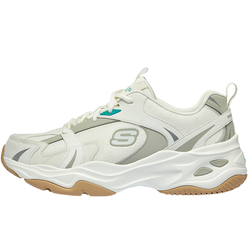 Skechers 舒适百搭 轻便耐磨 低帮 生活休闲鞋 男款 米色 894266-NAT