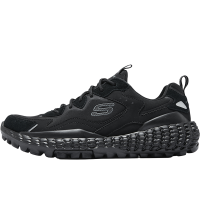 Skechers Monster 舒适耐磨 防滑减震 低帮 生活休闲鞋 男款 黑色 894280-BBK