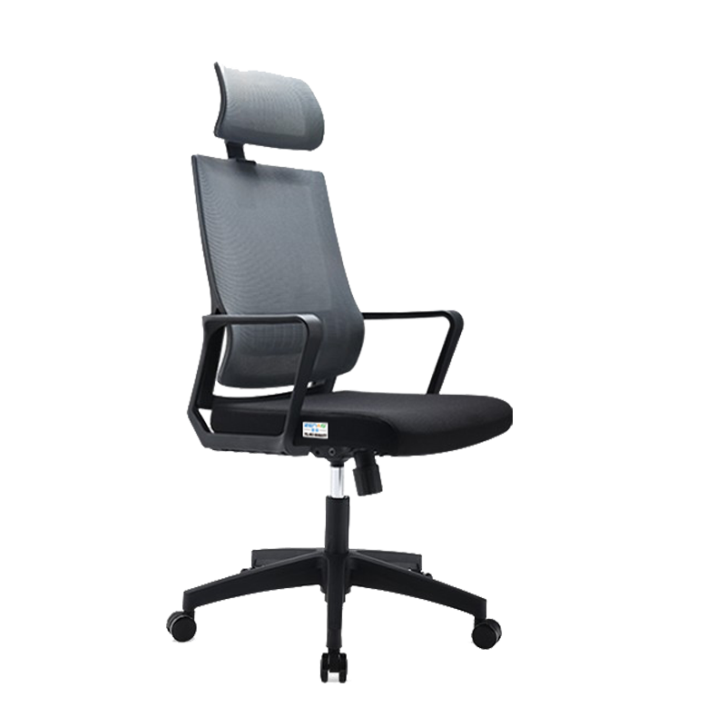 办公室员工办公会议椅网面透气舒适公司电脑椅子电脑坐躺升降转椅/张(灰色)