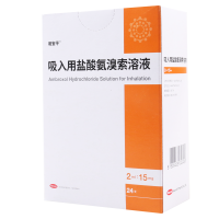 易安平 吸入用盐酸氨溴索溶液 2ml:15mg*24支/盒