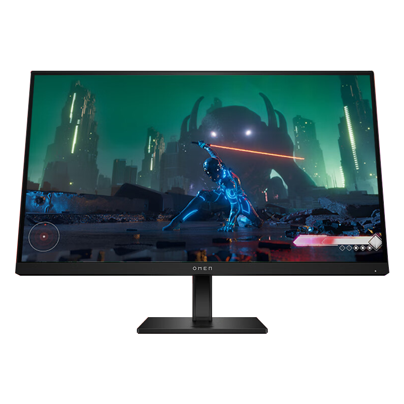 惠普HP 暗影精灵电竞显示器 27英寸/QHD/165Hz高刷/FreeSync TUV认证旋转升降电脑显示屏/黑色[OMEN 27q]