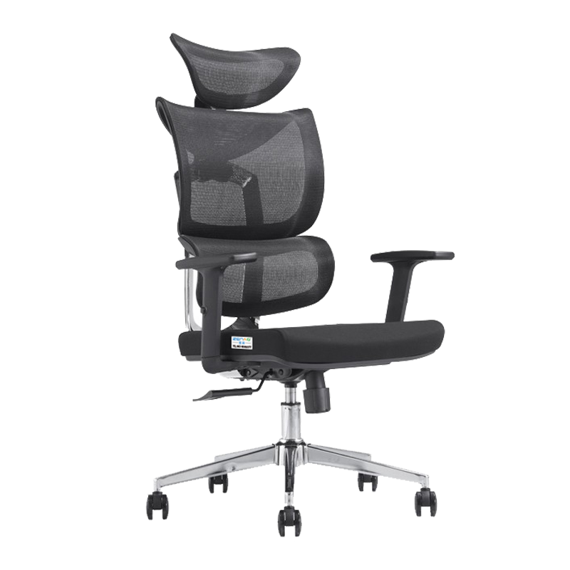 振奥 人体工学办公椅独立腰托多段调节靠背椅电脑椅职员椅网面椅/张(带头枕独立腰托)