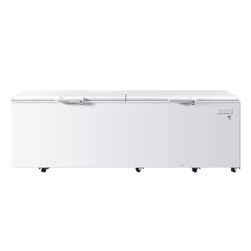海尔冰柜大容量 低温冰柜 超大容量家用 节能商用单温大冷柜 1028升