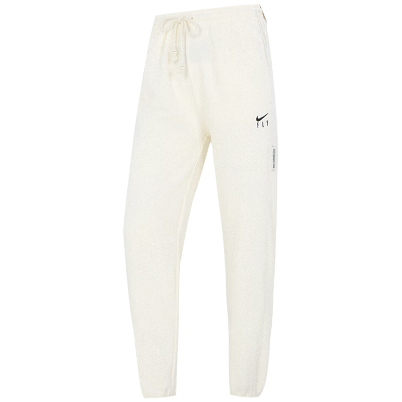Nike 针织收口透气运动休闲裤 女款 白色 DA6466-110