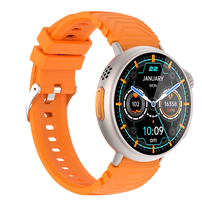 勃睿[苏宁自营]智能蓝牙款GT88(Dafit)蓝牙通话来电提醒心率血氧天气闹钟音乐功能智能手表