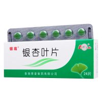 鲁南 银杏叶片9.6mg:2.4mg*24片/盒