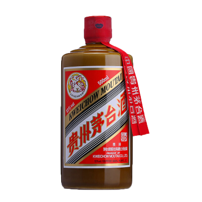 茅台王子酒 金王子 53度酱香型白酒 500ml单瓶装
