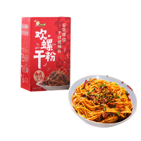 好欢螺干拌原味螺蛳粉310克*3袋柳州特产酸辣米线速食方便面粉丝
