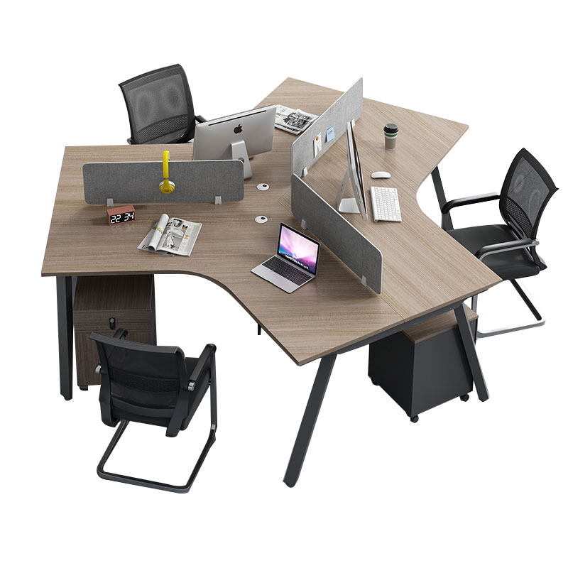 金菲罗格简约现代职员办公桌财务办公桌 十人位