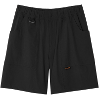 Skechers 纯色休闲梭织运动短裤 男款 黑色 L223M041-0018