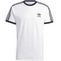 adidas originals三叶草 字母Logo印花圆领短袖T恤 男款 白色 IA4846