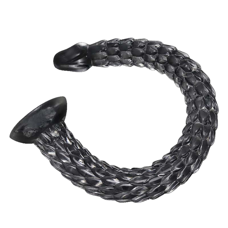 成人用品超长透明龙鳞肛塞软糯超长假阳具男女肛阴自慰器SM另类情趣用品 L码送润滑剂