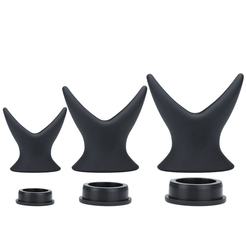 情趣中空情趣中空硅胶中号肛塞肛门扩张器后庭内窥扩肛玩具带塞防漏另类成人用品