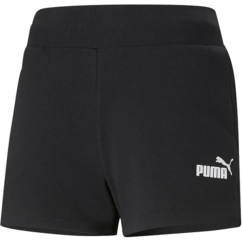 Puma 运动训练针织透气短裤 女款 黑色 845595-01