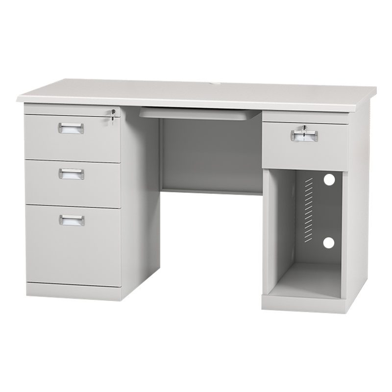 臻远ZY-GZZ-01钢制电脑桌办公桌职员桌员工桌学生写字台1.2米A款