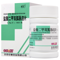 展思门 盐酸二甲双胍肠溶片 0.25g*100片*1瓶/盒