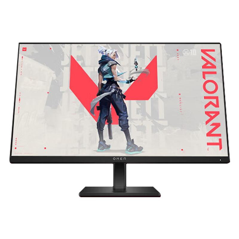 惠普HP 暗影精灵电竞显示器 23.8英寸/FHD/165Hz高刷/FreeSync TUV认证/旋转升降电脑显示屏/黑[OMEN24]