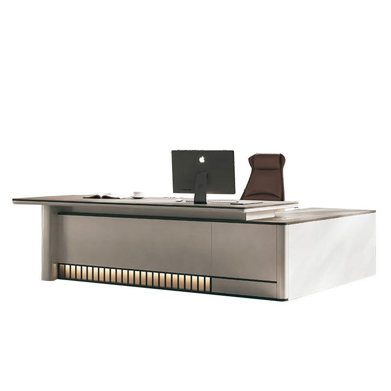 金菲罗格老板桌简约现代主管经理桌子大班台 2.6米老板桌+椅