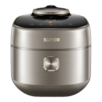 苏泊尔(SUPOR)电压力锅5L/升容量2200W功率电磁加热高压电饭锅压力电饭煲家用多功能球釜双胆SY-50FH76Q