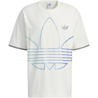 adidas originals三叶草 Tee Logo印花运动短袖T恤 男款 汉玉白 IP7543