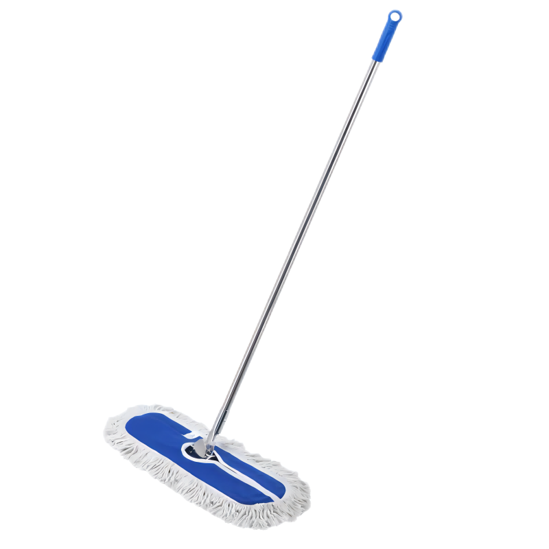 紫萱依韵 不锈钢杆平板拖把拖布 一拖净棉线尘推拖把40cm 1把