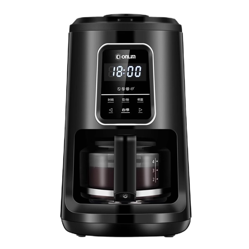 东菱咖啡机家用全自动研磨豆一体机美式滴漏式小型办公室咖啡机