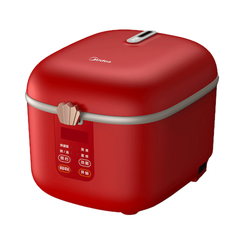 美的迷你智能电饭锅大话西游联名全自动多功能24小时预约1-4人电饭煲MB-FB16E306(OnlyYou)秘境红电饭煲