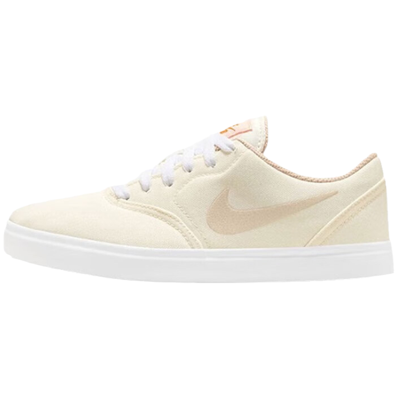 Nike SB Check Cnvs 潮流舒适 防滑耐磨 低帮 板鞋 GS 米色 FQ6862-111