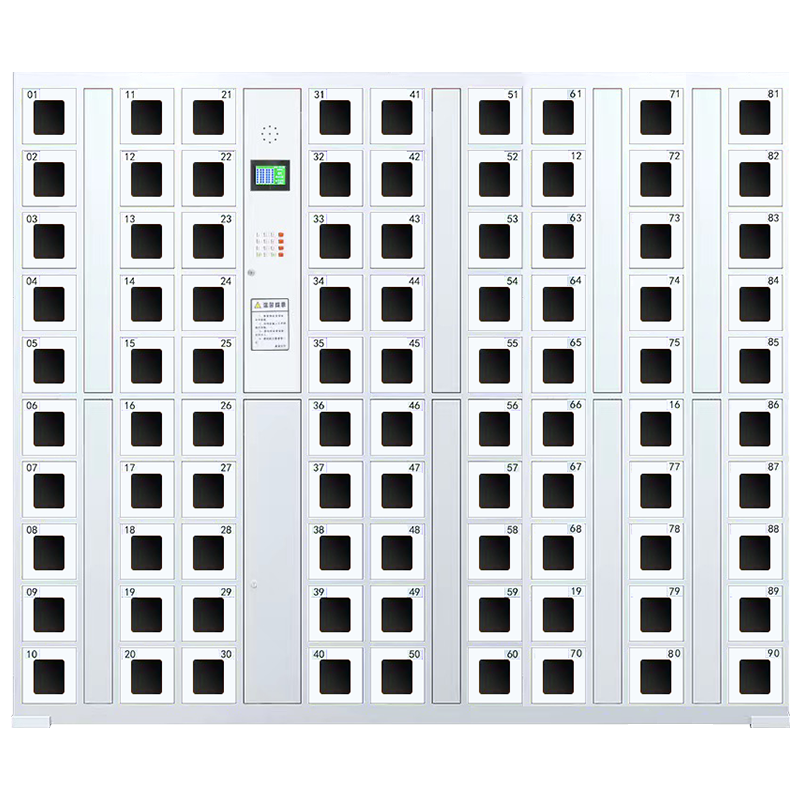 汉诺鑫威智能手机存放柜电子存包柜扫码指纹员工寄存储柜90格