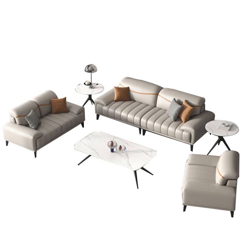 金菲罗格现代商务休息接待沙发 三人位