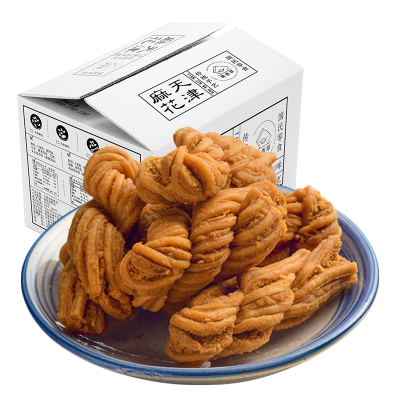 [2件5折]集香草天津风味麻花400g 大散装糕类零食小吃