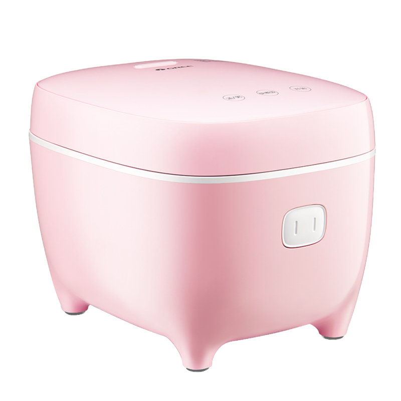 格力(GREE)家用电饭煲 GDF-20X61C 多功能粉色迷你不粘锅内胆24小时预约触摸按键小型电饭煲2L容量2-4人