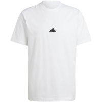 adidas Z.N.E.系列 Logo圆领短袖T恤 男款 白色 IL9470