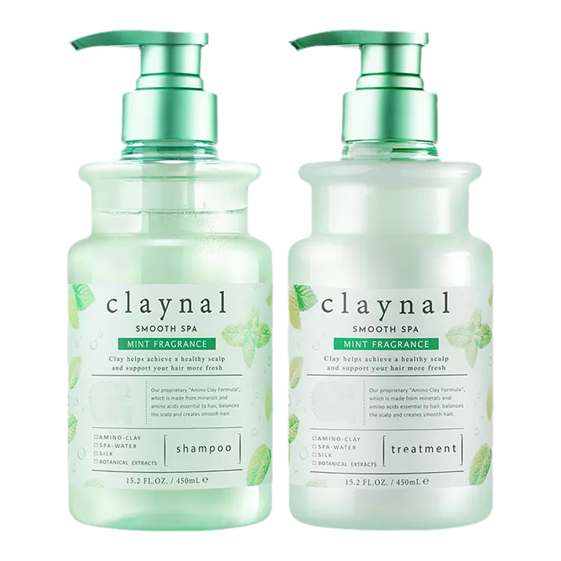 蓬派氨基酸天然矿物泥控油清爽洗发水450ml基酸柔亮清爽护发素