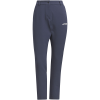 adidas Shell Pants 纯色Logo标识户外软壳运动长裤 女款 暗藏青 IS8917