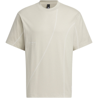 adidas Sportswear Lounge 纯色宽松运动短袖T恤 男女同款 米色 IP4978