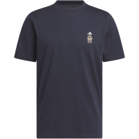 adidas My Shot Net Tee 印花篮球运动短袖T恤 男款 传奇墨水蓝 IN9267