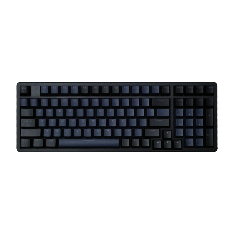 达尔优LK98机械键盘办公游戏LOL黑轴红轴
