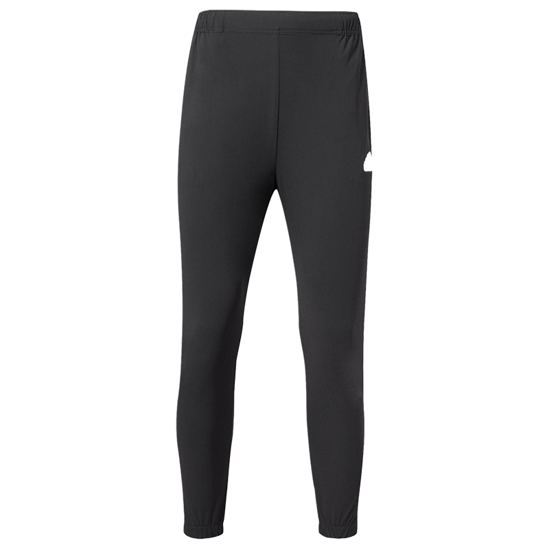 adidas W Ct Kn Pt 纯色凉感束脚运动裤 女款 黑色 IT4348