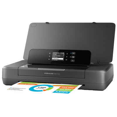惠普 Officejet OJ 200 移动便携式打印机OJ200无线打印 OJ100升级版 行货正品 全国联保自带电池