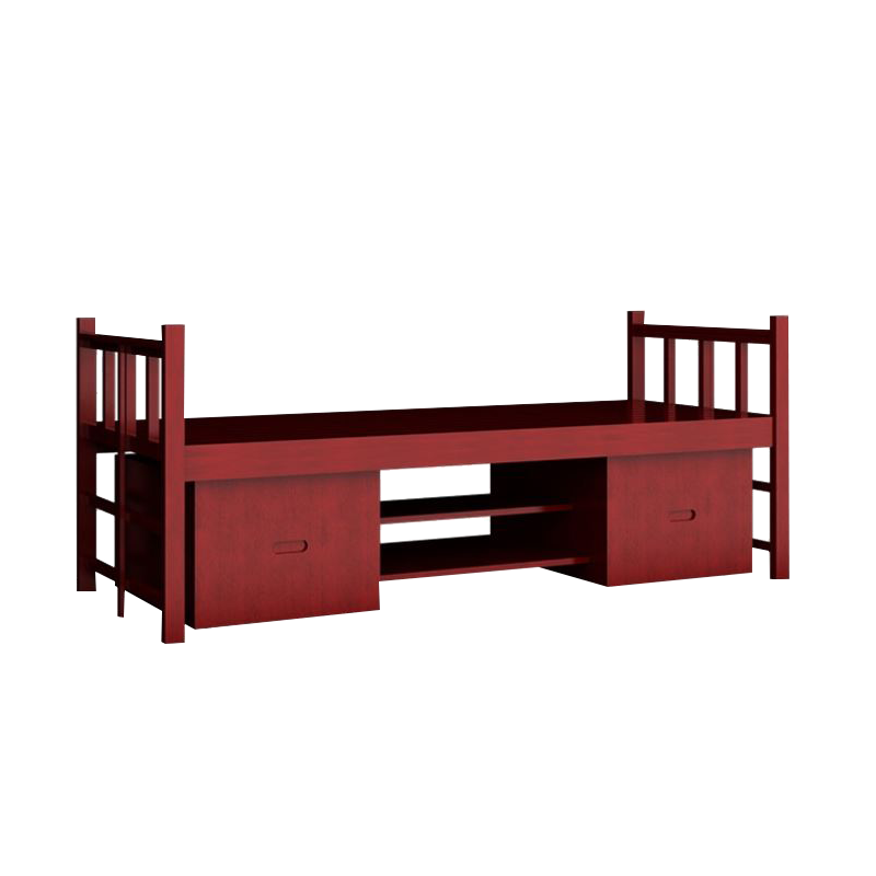 铭威盾单人实木床2060*940*815mm