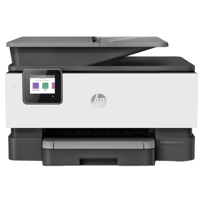 惠普(hp)9010彩色喷墨多功能打印机一体机复印机扫描传真A4家用家用商用办公文档试卷资料材料打印机自动双面 标配